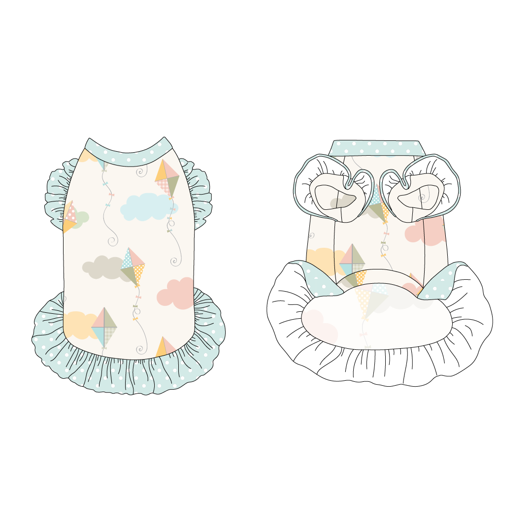 Up And Away - La Petite Shimmy Dress