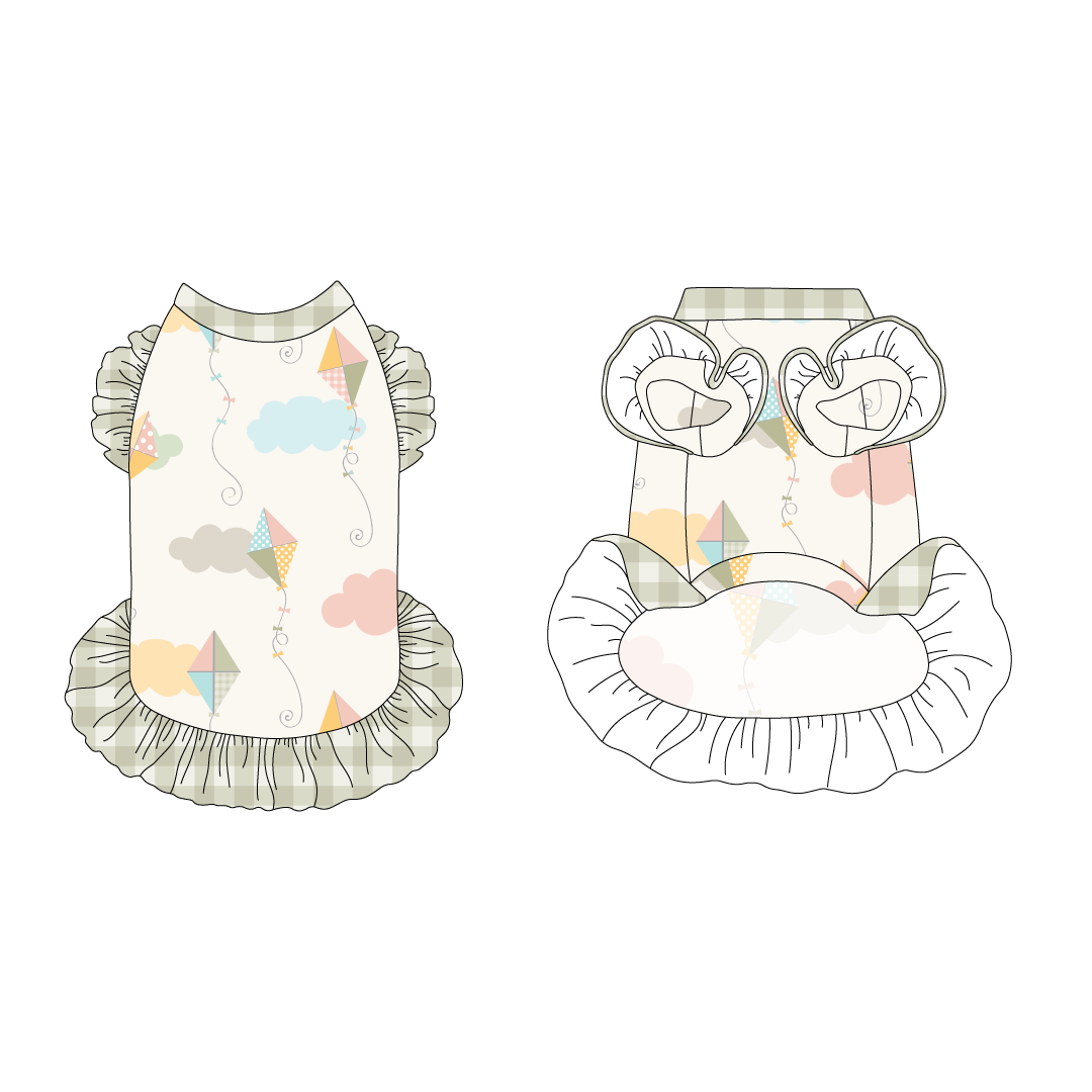 Up And Away - La Petite Shimmy Dress