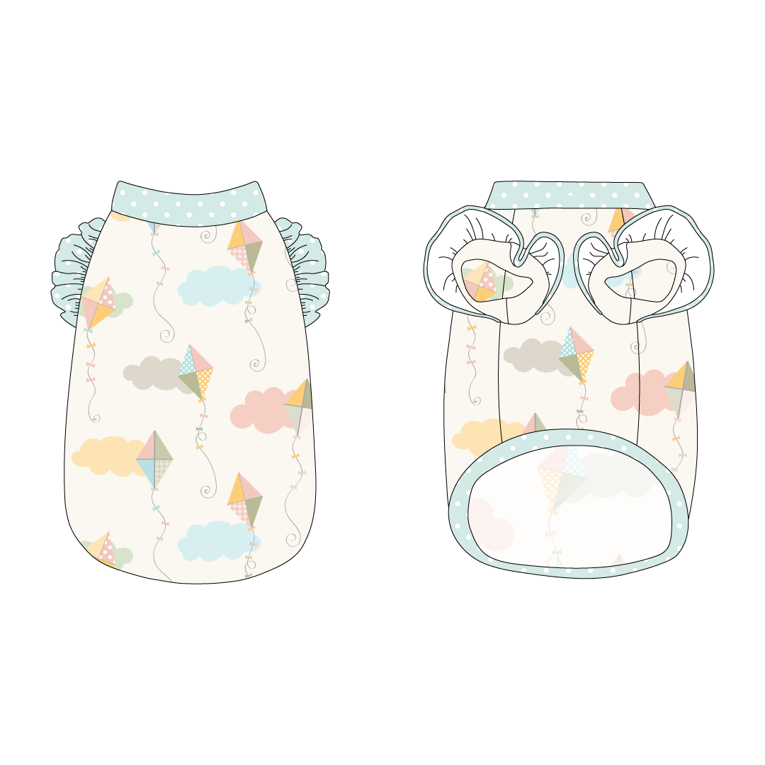 Up And Away - La Petite Shimmy Tank