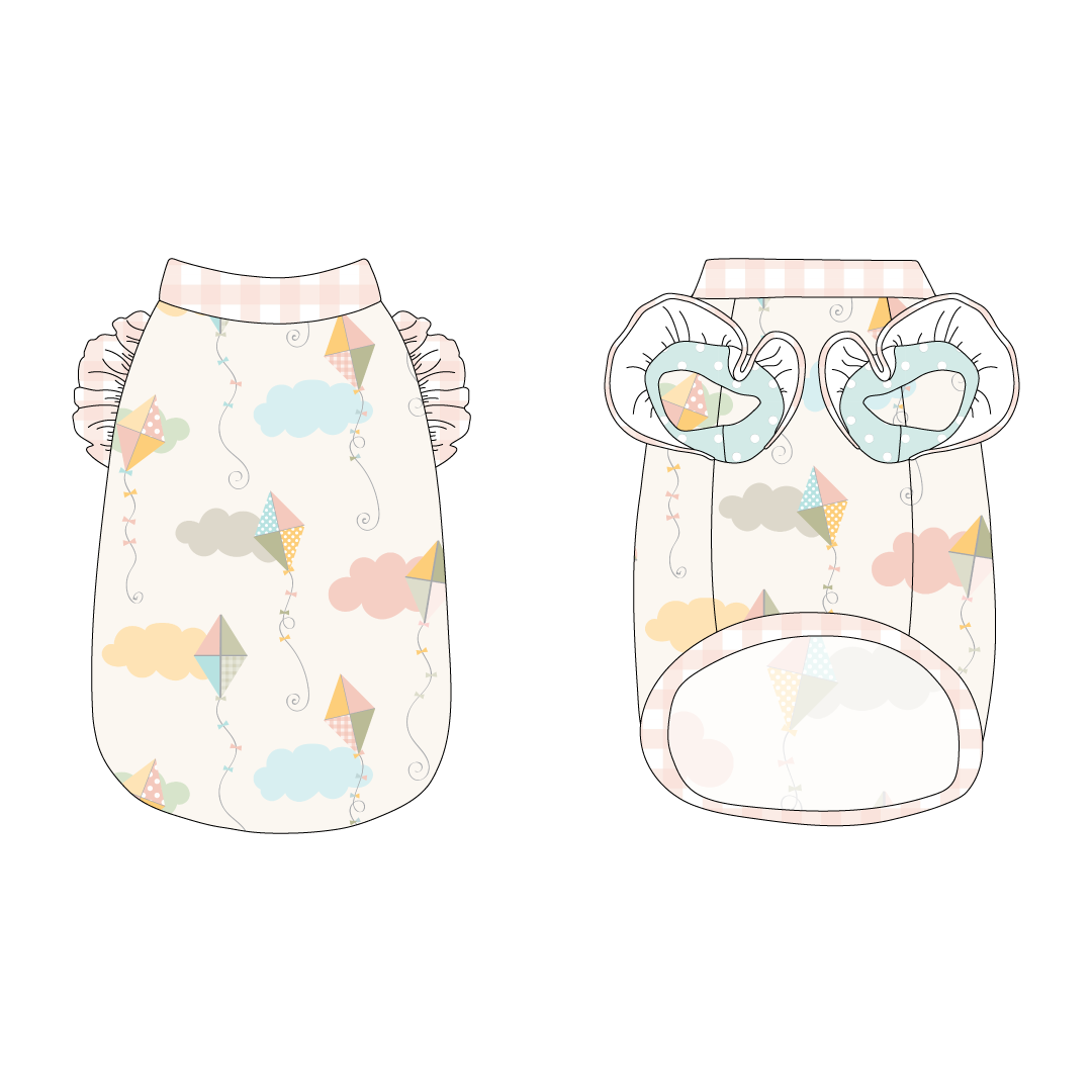 Up And Away - La Petite Shimmy Tank