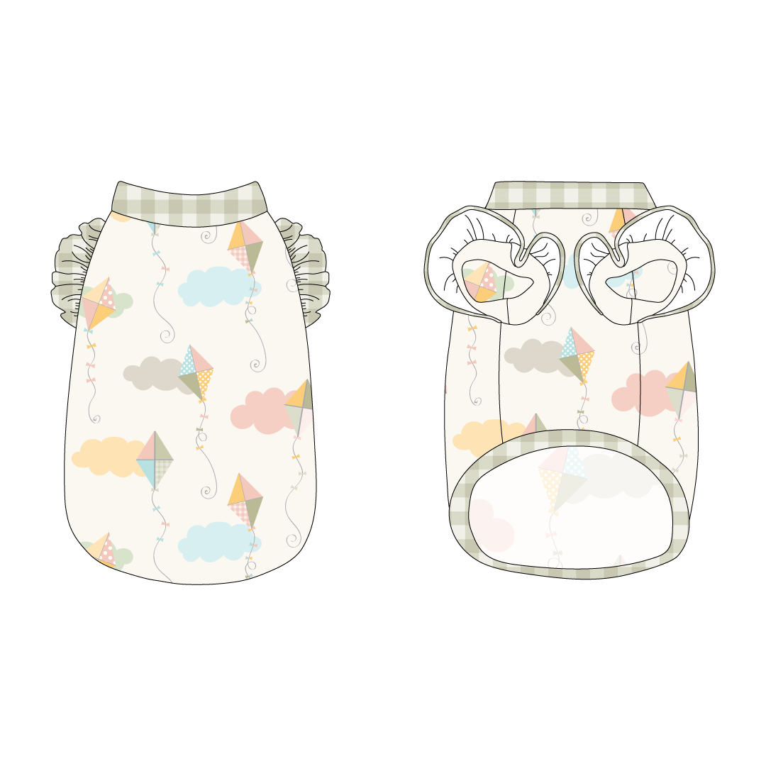 Up And Away - La Petite Shimmy Tank