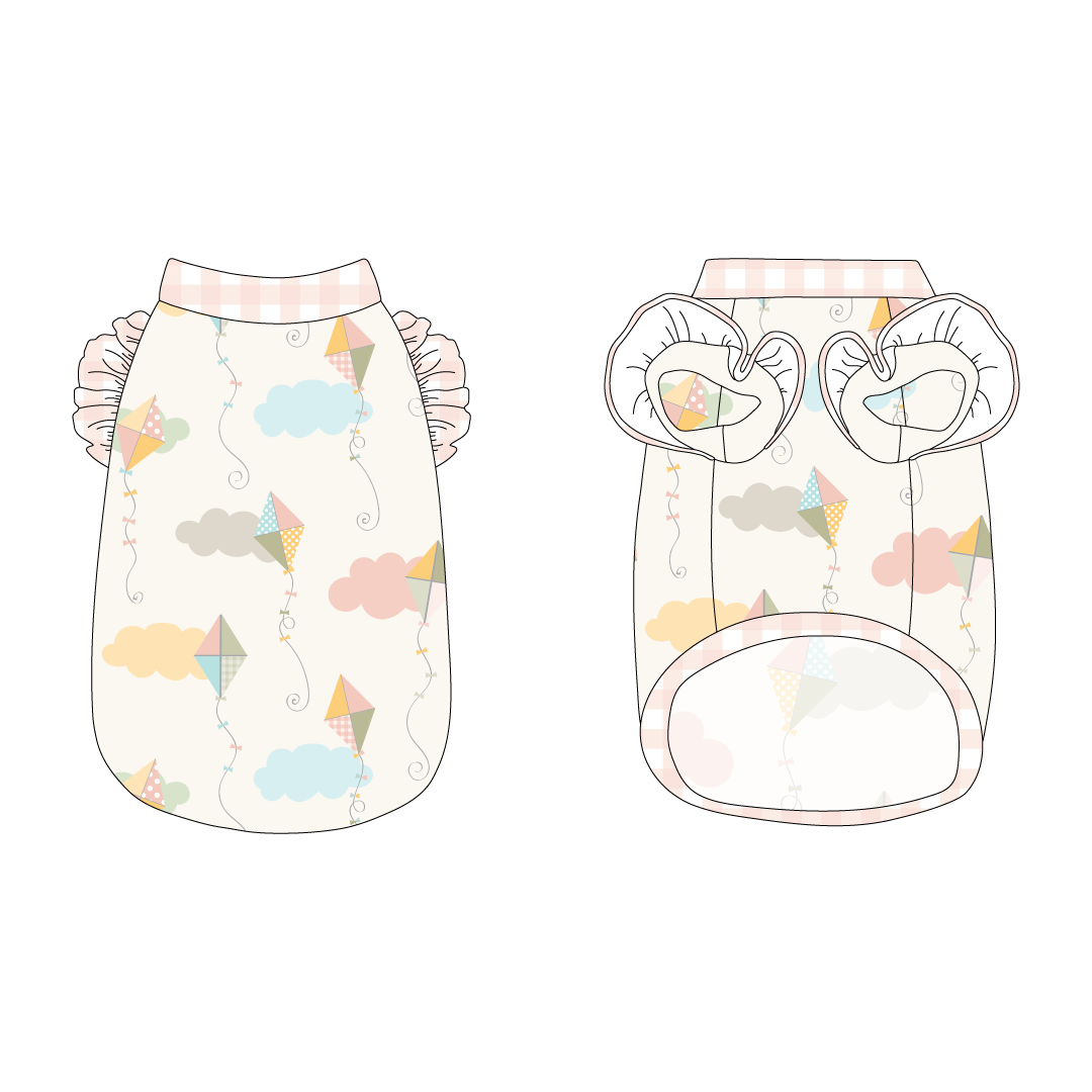 Up And Away - La Petite Shimmy Tank