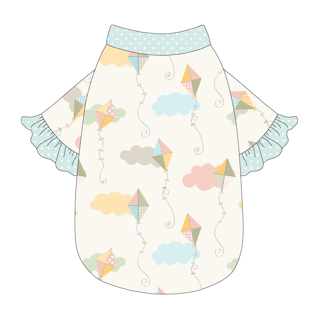 Up And Away - The Shimmy Edge Tee