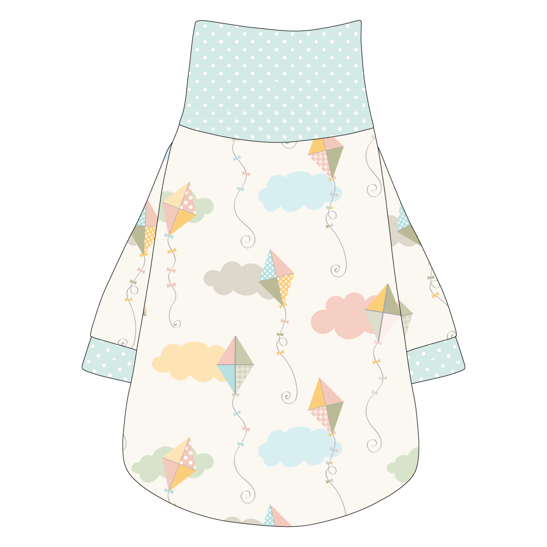 Up And Away - The Turtleneck Tee