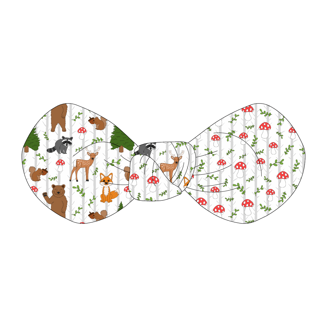 Let's Go Camping - Wildly Adorable - The Knot Bow