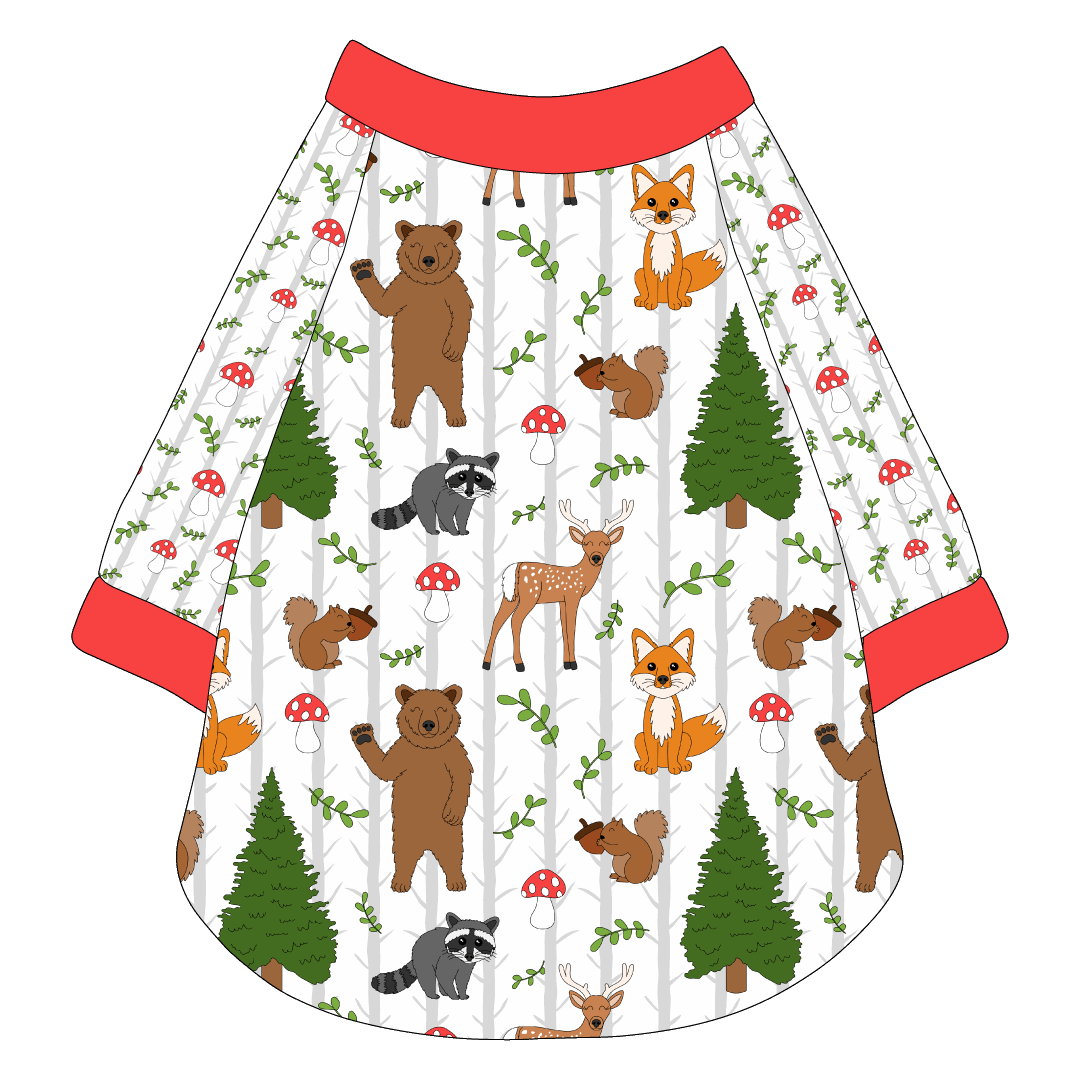 Let's Go Camping - Wildly Adorable - The Raglan Jersey