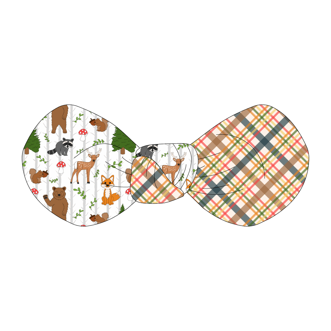 Let's Go Camping - Wildly Adorable - The Knot Bow